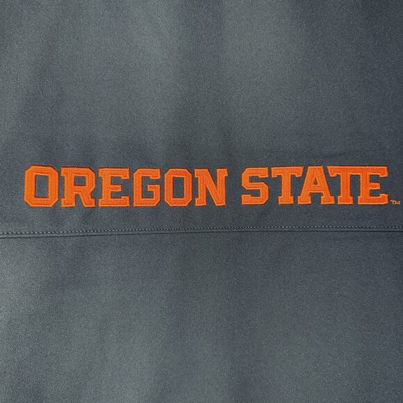 OSU Beavers XXL columbia ascender II full zip jacket Oregon State NCAA SoftShell - Picture 5 of 8